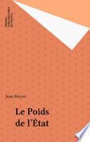 Le Poids de l'État