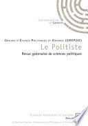 Le Politiste
