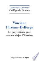 Le polythéisme comme objet d'histoire