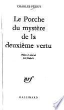 Le porche du mystère de la deuxième vertu