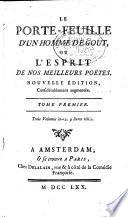 Le porte-feuille d'un homme de gout