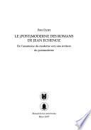 Le (post)moderne des romans de Jean Echenoz