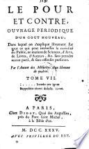 Le pour et contre,