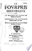 Le pourpris historique de la maison de Sales de Thorenc en Genevois...