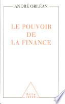 Le pouvoir de la finance