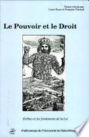Le pouvoir et le droit
