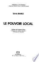 Le pouvoir local