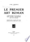 Le premier art roman