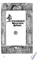 Le premier[-cinquiesme! volume de Vincent Miroir hystorial
