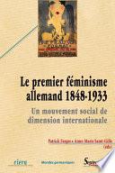 Le premier féminisme allemand (1848-1933)