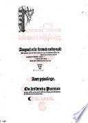 Le premier (-second) volume de la mer des histoires. Auquel et le second ensuyuent est contenutant du vieil testament que du nouueau toutes les histoires, actes et faictz dignes de memoire, puis la creation du monde iusque en lan Mil cinqcens 36 ..