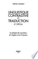 Le présent de narration en anglais et en français