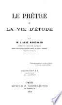 Le prêtre et la vie d'étude