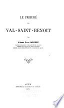 Le prieuré du Val-Saint-Benoit