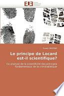 Le Principe de Locard Est-Il Scientifique?