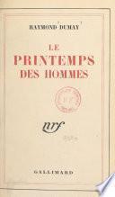 Le printemps des hommes