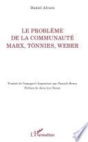 Le problème de la communauté