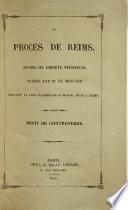 Le procès de Reims
