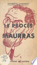 Le procès Maurras