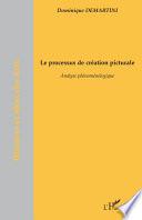 Le processus de création picturale