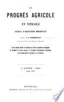 Le Progrès agricole et viticole