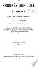 Le Progrès agricole et viticole