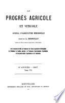 Le Progres agricole et viticole