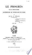 Le progrès par le christianisme