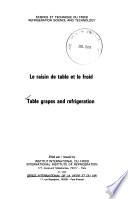 Le raisin de table et le froid