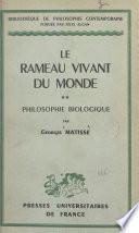 Le rameau vivant du monde (2)