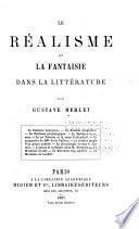 Le réalisme et la fanatisie dans la littérature