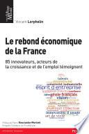 Le rebond économique de la France