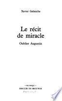 Le récit de miracle