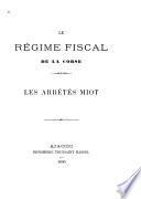 Le régime fiscal de la Corse