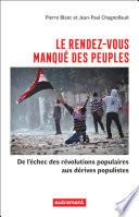 Le rendez-vous manqué des peuples