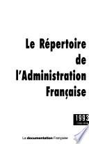 Le Répertoire de l'administration française