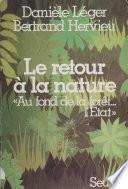 Le Retour à la nature