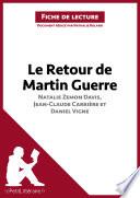 Le Retour de Martin Guerre de Natalie Zemon Davis, Jean-Claude Carrière et Daniel Vigne (Fiche de lecture)