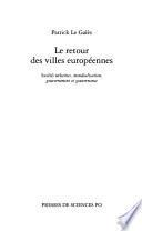 Le retour des villes européennes