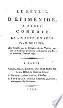 Le reveil d'Epimenide