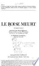 Le Roi se meurt