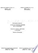 Le rôle des institutions financières dans le développement