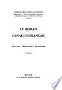 Le Roman canadien-français