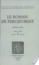 Le roman de Perceforest