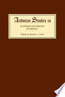 Le Roman de Tristan en prose: Aspects of Malory