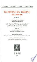 Le Roman de Tristan en prose