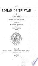 Le roman de Tristan: Texte