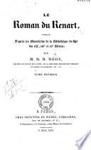 Le Roman du Renart,