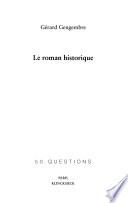 Le roman historique