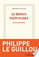 Le roman inépuisable. Roman du roman